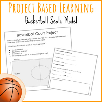 Preview of Basketball Court Project Based Learning