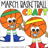 Basketball Craft  March Activity