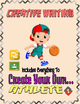 Preview of Basketball: Create an Athlete (Google Classroom)