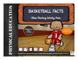 Basketball Facts Nonfiction Reading Comprehension and Questions
