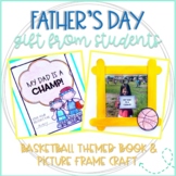 Basketball Father's Day Book and Picture Frame Craft
