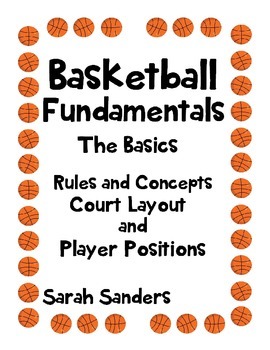 Preview of Basketball Fundamentals Rules and Concepts