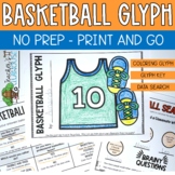 Basketball Glyph - No Prep Activity - March Madness