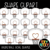 Basketball Goal Shapes Clipart 2D SHAPES Sports Clipart It