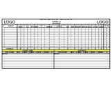 Basketball Grading Sheet for Season