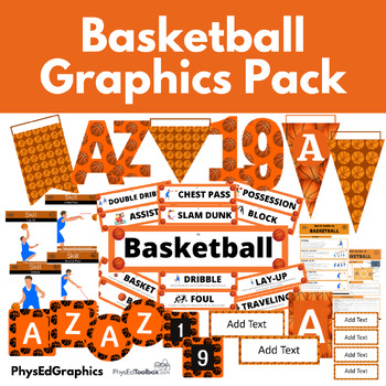Preview of Basketball Graphics Pack