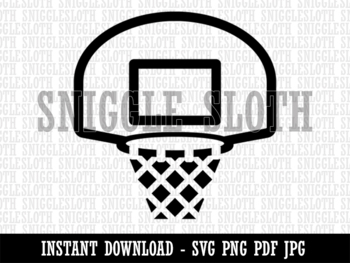 Basketball Hoop Svg / Basketball Hoop Png / Basketball Hoop 