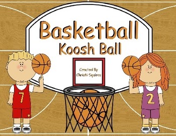 Preview of Basketball Koosh Ball Game  SMARTBoard
