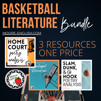 Preview of Basketball Literature Bundle (3 resources / 1 price) / Print + Digital