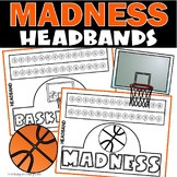 Basketball Madness Cut Paste Headbands Crowns - March Perf
