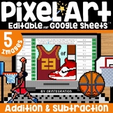 Basketball Madness Digital Pixel Art Magic Reveal ADDITION
