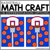 Basketball Math Craft | March Math Madness Activities