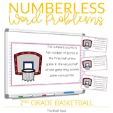 Basketball Numberless Problems 2nd Grade