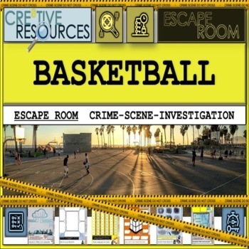 Preview of Basketball PE + Sport Escape Room