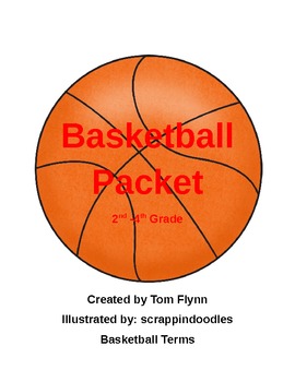 Preview of Basketball Packet 2nd - 4th Grade
