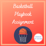 Phys Ed Basketball Playbook Assignment