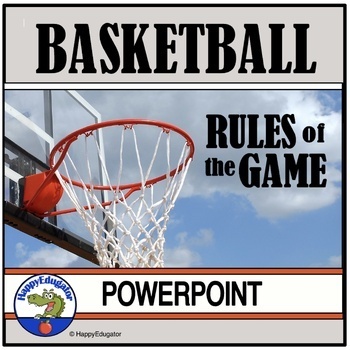Preview of Basketball PowerPoint - The Rules of the Game