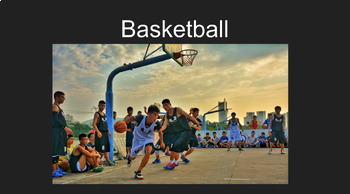 Preview of Basketball Powerpoint/Kahoot and Guided Notes