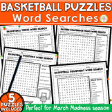 Basketball Puzzles | Word Search Puzzle | March