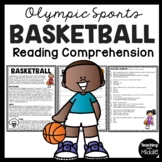 Basketball Reading Comprehension Informational Worksheet O