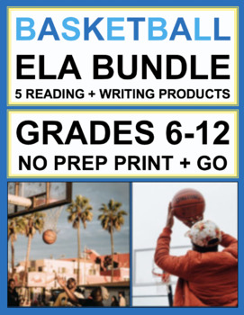 Preview of Basketball Reading and Writing Bundle