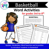 Basketball Rules Activity Packet