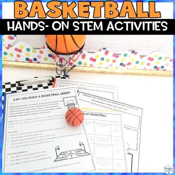 Preview of Basketball Activity Science March Madness Activity 