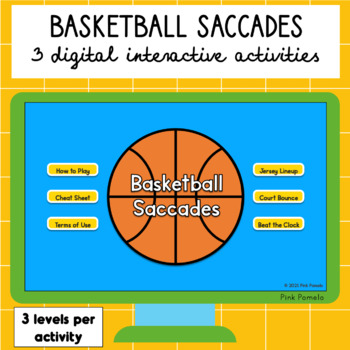 Preview of Basketball Saccades Digital Activities