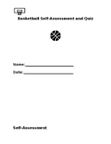 Basketball Self Assessment and Quiz