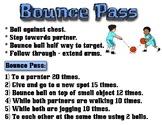 Basketball Station Task Cards - Signs - physical education P.E.