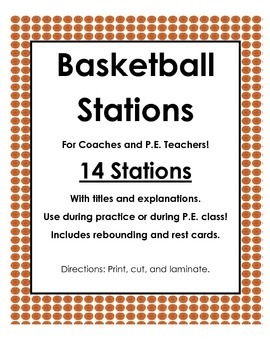 Preview of Basketball Stations