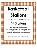 Basketball Stations