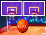 Basketball Suffix -e vs. -es Game