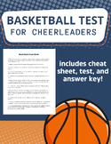 Basketball Test for Cheerleaders