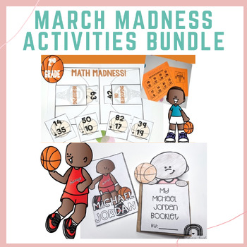 Preview of March Madness Activities for Elementary Students Bundle