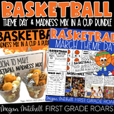 Basketball Theme Day & Basketball Madness Snack Activity B