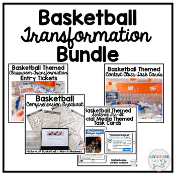 Preview of Basketball Themed Product Bundle