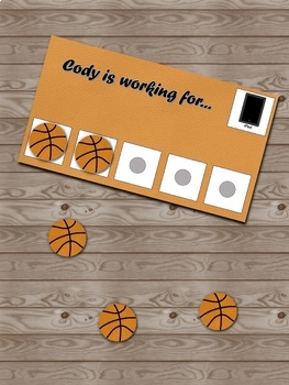 Preview of Basketball Token Board