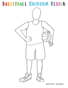 Download Basketball Uniform Design Template By Art Teach Doodle Tpt