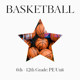 Basketball Unit for Middle and High School P.E. From the #