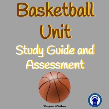 Preview of Basketball Unit Study Guide and Assessment