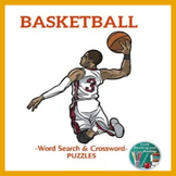 Basketball Word Search and Crossword Puzzles