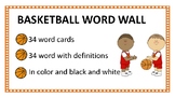 Basketball Word Wall