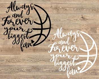 Download Art Collectibles Clip Art Basketball Socuteappliques Basketball Shirt Design Basketball Mom Svg Basketball Svg I Ll Always Be Your Biggest Fan