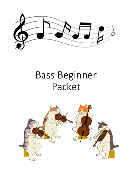 Preview of Bass Beginner Packet