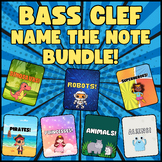 Bass Clef Name the Note Bundle for Google Slides! Princess