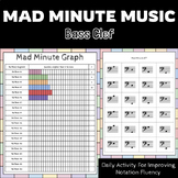 Bass Clef Note Identification Mad Minute - Daily Bell Ring