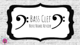 Bass Clef Note Name Review