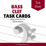 Bass Clef Task Cards