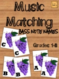 Music Matching: Bass Note Names